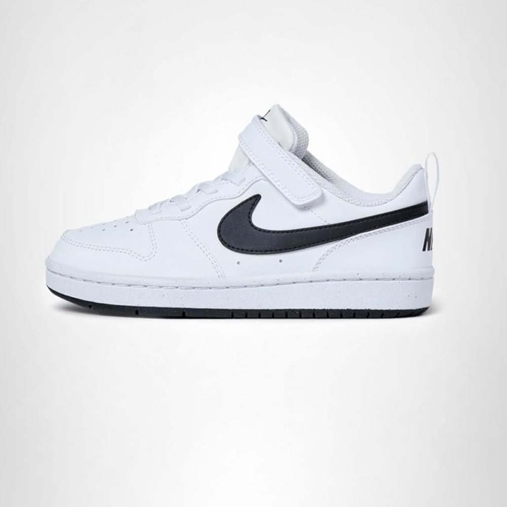 Nike Kids White and Black Sneakers